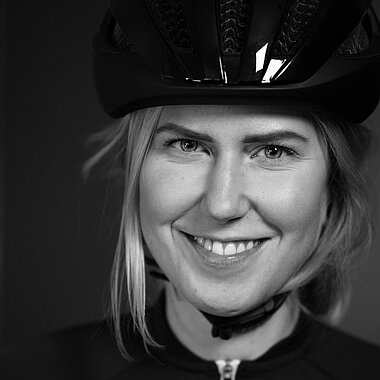 Cyclist and TQ E-Bike Marketing Manager Anna Vodickova