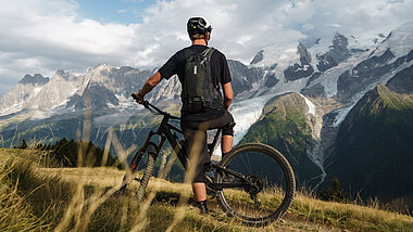 Blick auf den Mont Blanc